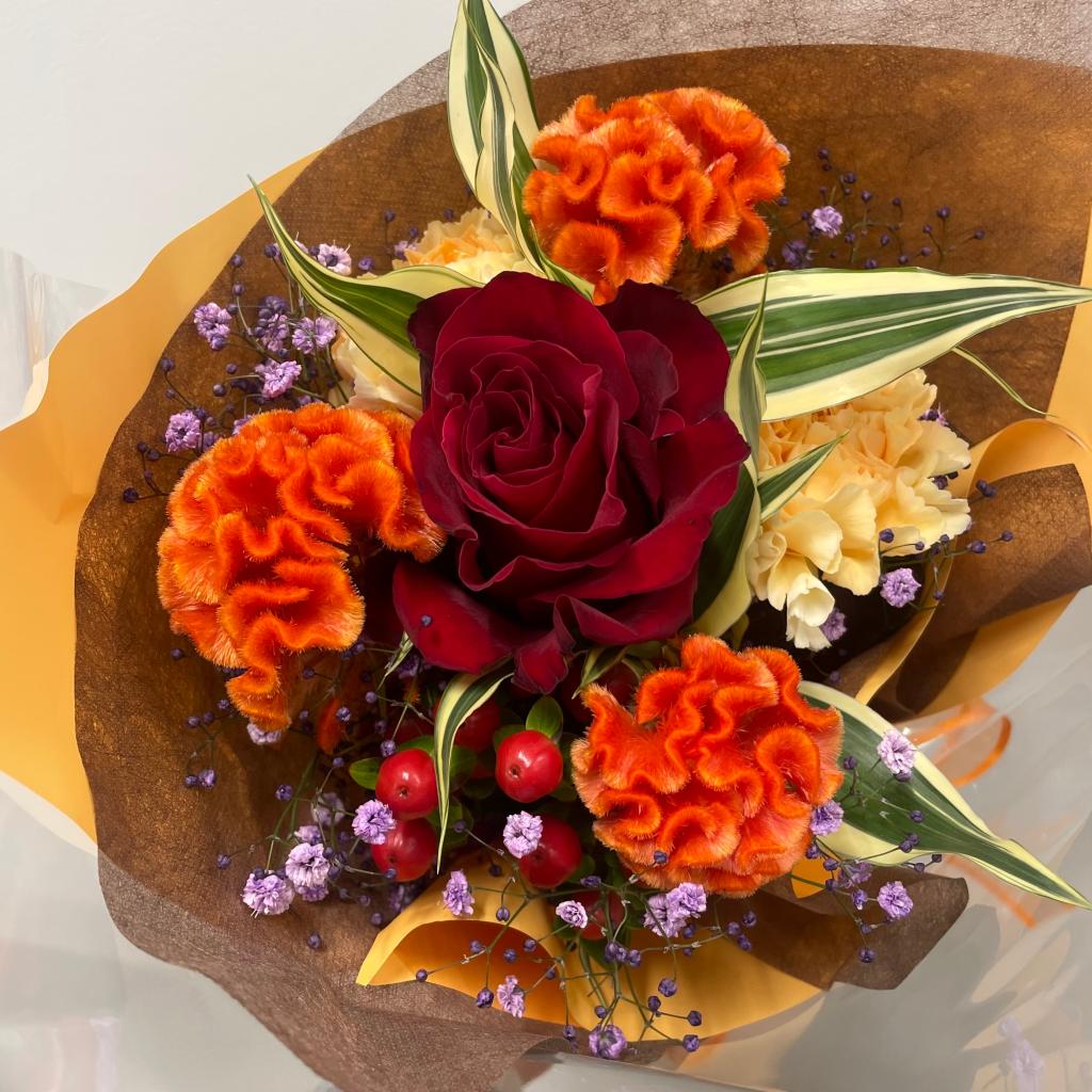 本日の花束🏵️