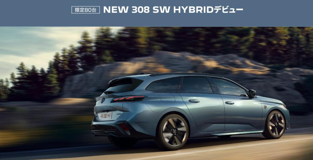 NEW308SWGTHYBRIDデビュー