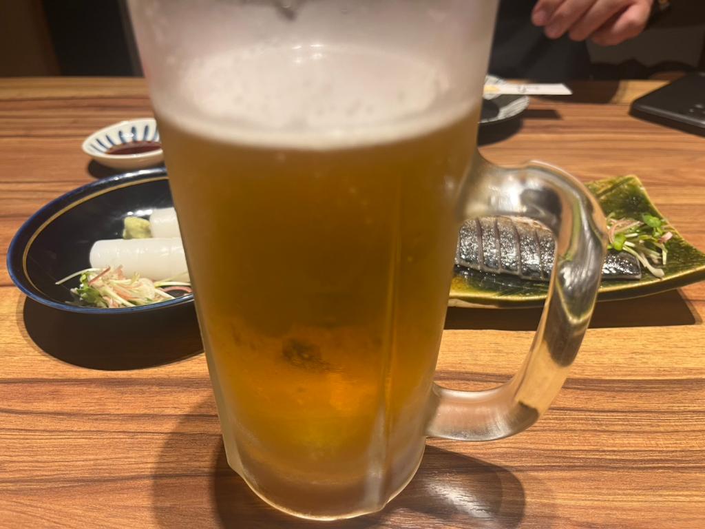 ビールが美味い