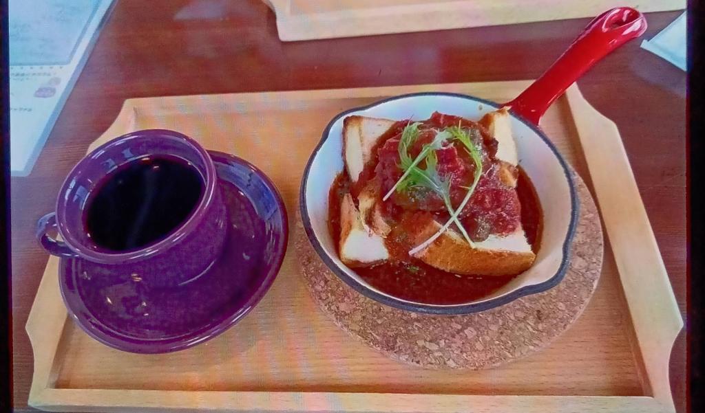 朝から見て楽しみ味で楽しみ（笑）