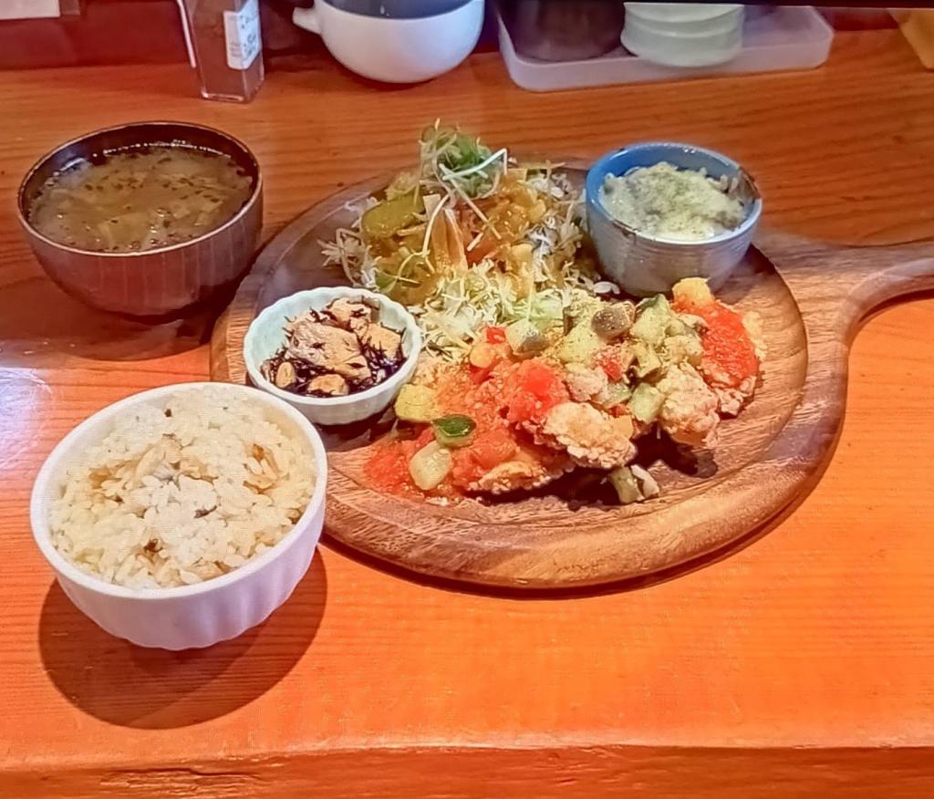 おしゃれなランチです。
